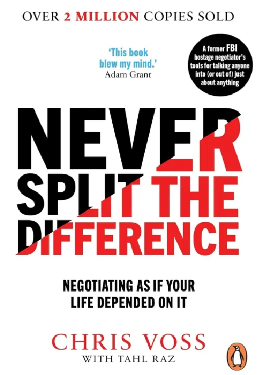 Never Split the Difference book cover