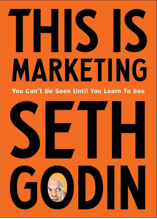 This is Marketing book cover